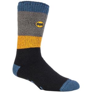 Heat Holders Thermische pantoffelsokken met filmthema voor heren - Batman