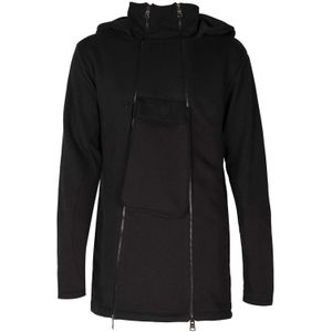 La Haine Inside Us - Zip-Through Hoodie - Zwart - Hoogwaardige Stof