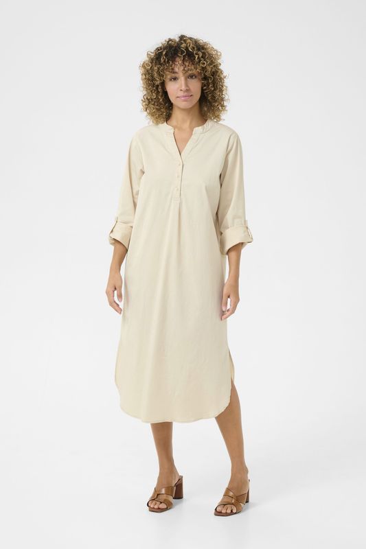 Jurk Straight fit offwhite