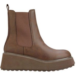 Rocket Dog Dames/Dames Heyday Platform Chelsea Laarzen (Bruin)