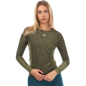 Skins - Series-3 - Dames-Top - Khaki - Lange Mouwen
