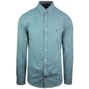 Tommy Hilfiger - Oxford - Overhemd - Groen - Lange Mouw