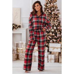 Geklede Flanel Shirt Lange Mouwen