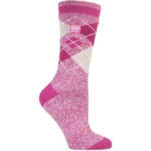 Heat Holders Thermische sokken met dun patroon voor dames - Abdij