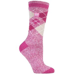 Heat Holders Thermische sokken met dun patroon voor dames - Abdij