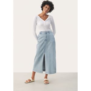 Denim Rok - Light Blue Denim - A-shape