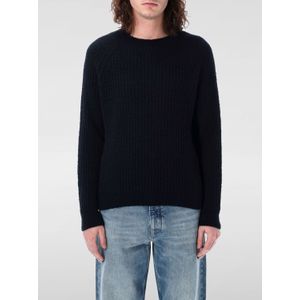 Waffle Gebreide Ronde Hals Trui