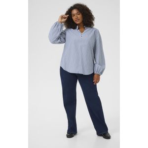 Blouse met lange mouwen KCmelina Loose fit blue white