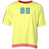 85 Geborduurd T-shirt met Korte Mouwen