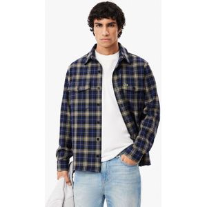 Lacoste - Oversize Geruit Overhemd - Navy
