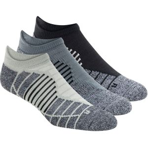 Skechers Sokken met lage uitsnijding voor heren (Set van 3) (Grijs/Wit/Zwart)