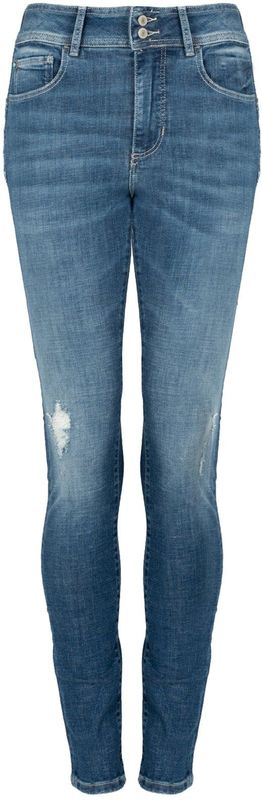 Guess - Jeans - Blauw - Skinny High Vrouw