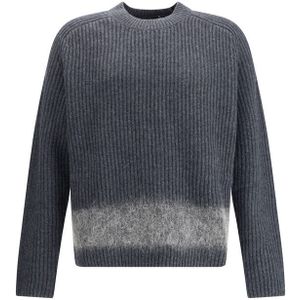 Geribbelde Trui met Relaxed Fit