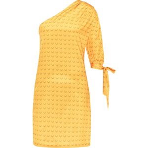 IZIA één-schouder jurk