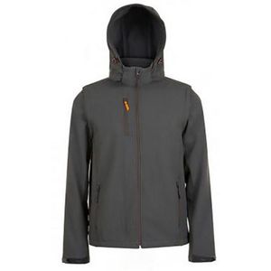 SOLS Herenslaapzak Pro Softshell Jacket (Houtskool)