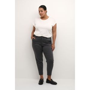 Kaffe Curve - Donkere Schaduw - Chino Broek - Zwart - Dames