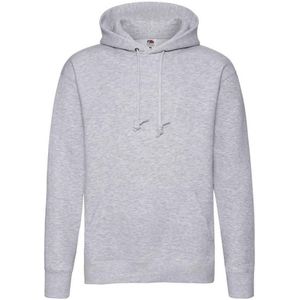 Fruit of the Loom Unisex Premium Hoodie voor volwassenen (Heide Grijs)