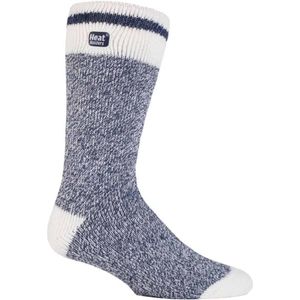 HEAT HOLDERS - Heren Winter Warme Thermo Sokken - Marine Block Twist - Fleece