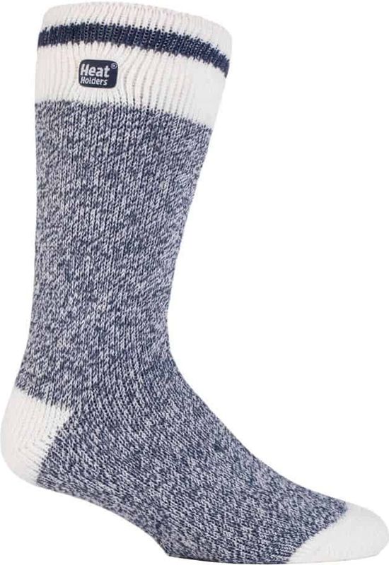 HEAT HOLDERS - Heren Winter Warme Thermo Sokken - Marine Block Twist - Fleece