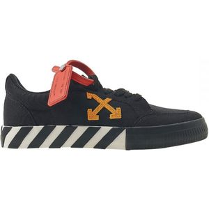 Off-White Vulc Low Orange Design Black Sneakers