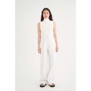 Jersey top Tight fit Pure White