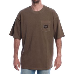 Vans - Korte Mouw T-shirt - Bruin - Heren - Katoen