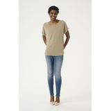 T-shirt Loose fit beige