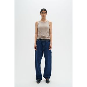 Jersey top Slim fit Oatmeal Melange