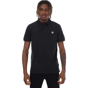 Timberland Unisex Volwassen Millers River Piqué Poloshirt (Zwart)