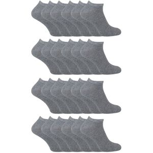 24-Pack Multipack Kinderen Katoenen Trainingssokken voor Jongens & Meisjes