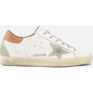 Damestrainers Golden Goose Superstar Leather in Wit