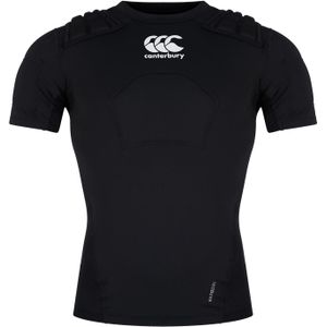 Canterbury Jongens Pro Rugby Beschermingsvest (Zwart/Wit)