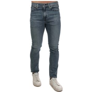 Levi's 510 Super Worn Skinny Jeans  - Blauw - Heren - Maat 30