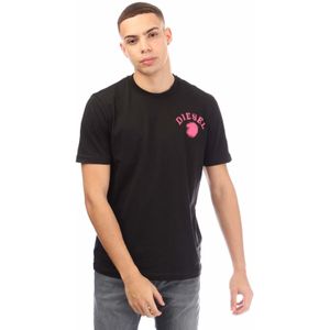 Diesel Heren T-Just 10-4 T-Shirt (Zwart)