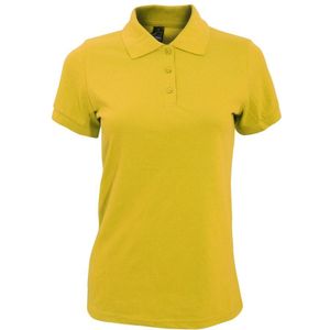 SOLS Dames/dames Prime Pique Polo Shirt (Goud)