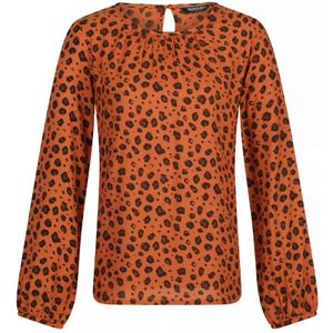 Regatta Dames/Dames Hadria Dierenprint Blouse (Koperen amandel)