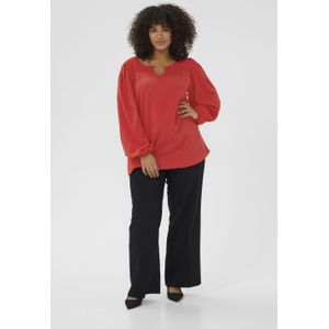 Blouse met lange mouwen Regular fit True Red