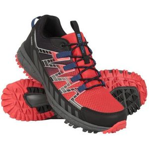 Mountain Warehouse Heren Enhance Trail Waterdichte Hardlooptrainers (Actief Rood)