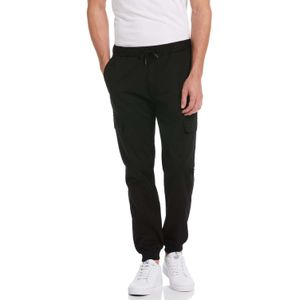 Penguin - Tapered Fit Cargo Broek - Zwart - Heren