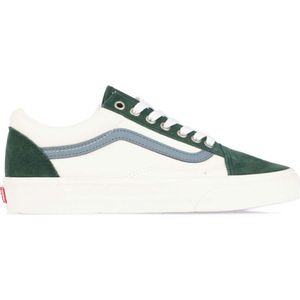 Vans Old Skool Sneakers Voor Heren, Groen-wit - Maat 38