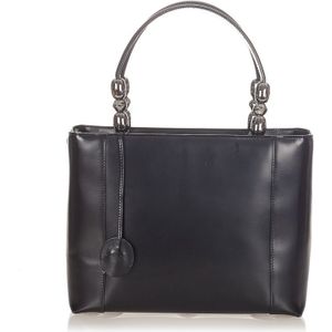 Vintage Dior Malice Pearl Leather Handbag Black