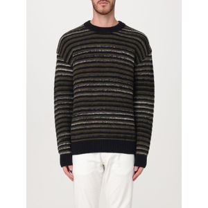 Gestreepte Gebreide Crew Neck Trui