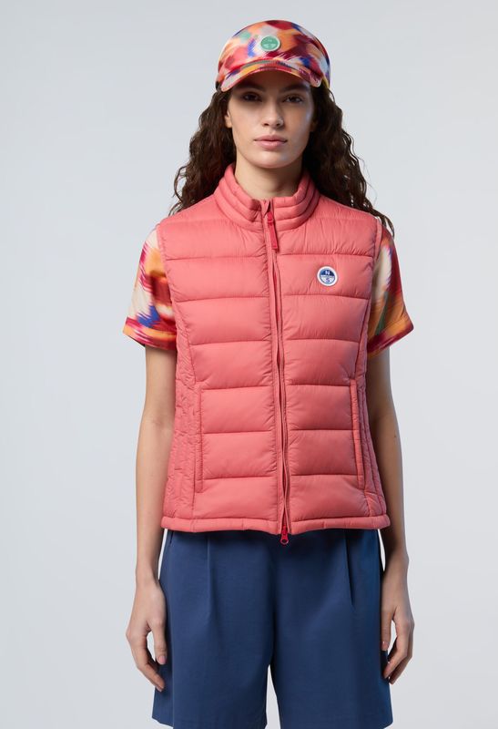 North Sails - Naomi - Mouwloos Damesjack - Gerecycled Nylon - Gewatteerd