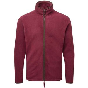 Premier Heren Artisan Fleece Jas (Bourgogne/Bruin)