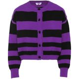 Mymo - Jumper - Paars Zwart - Dames