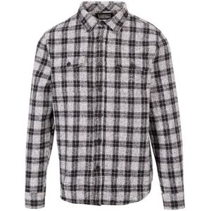 Trespass Heren Portlaw Geruit Overhemd (Zwart/Wit) - Maat XL