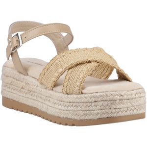 Hush Puppies - Jemma - Espadrille - Tan - Dames Sandalen