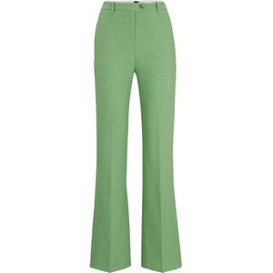 Boss Dames/Dames Terela Uitlopende Slim Broek (Groen)