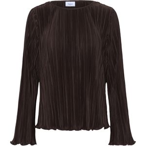Blouse met lange mouwen ZuniSZ Blouse met lange mouwen Regular fit dark brown