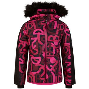 Dare 2B Meisjes Ding Graffiti Ski jas (Puur Roze/Zwart)